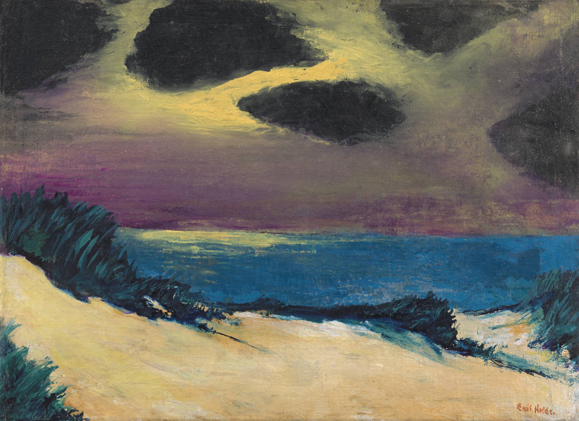 Vesterhavsklitter, Emil Nolde, 1936