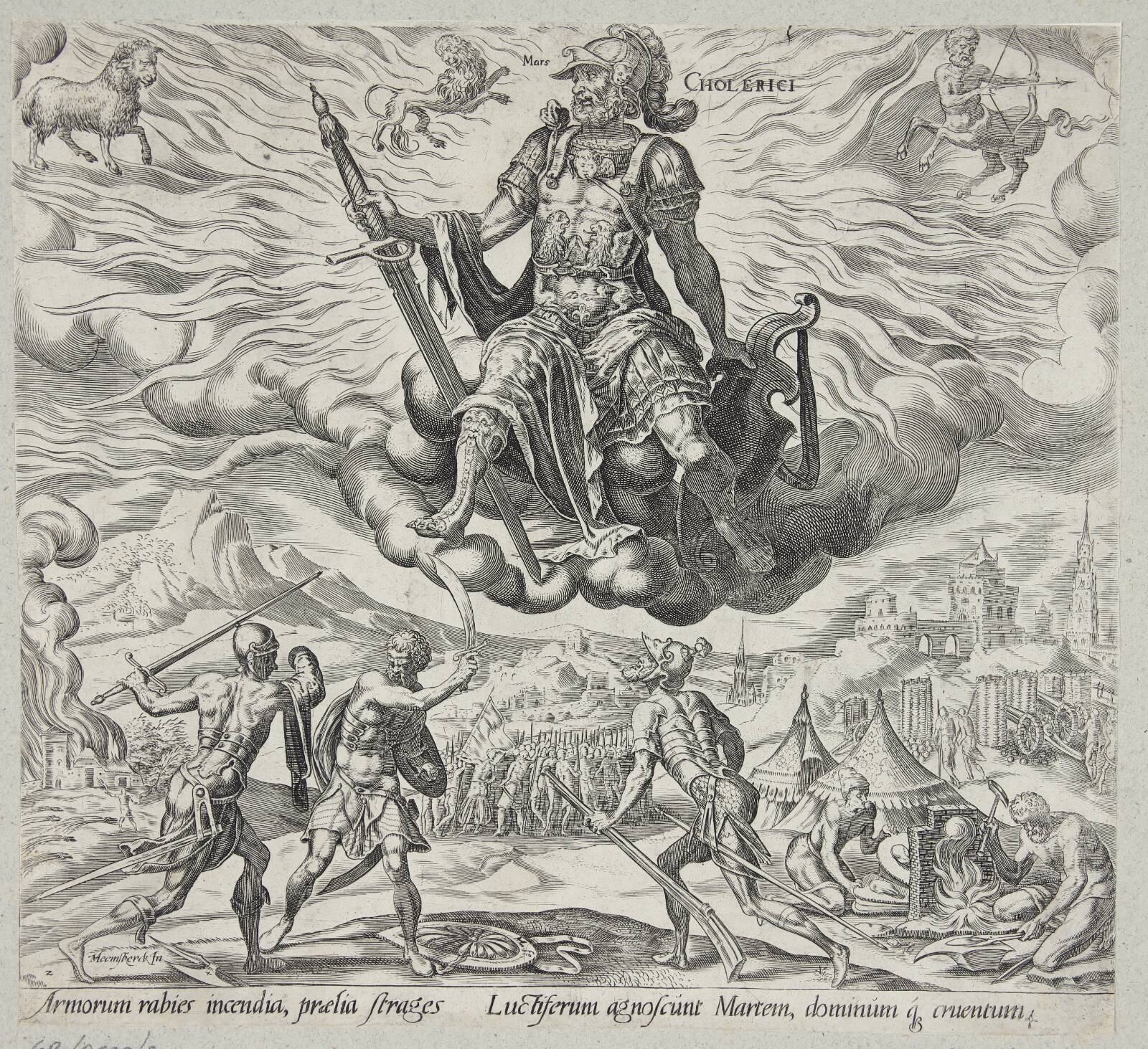 Det koleriske temperament, Harmen Jansz. Muller, 1566