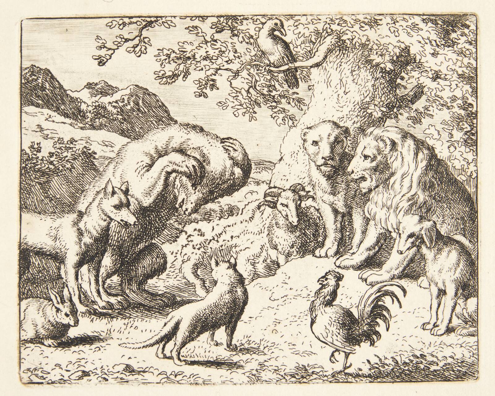 Bjørnens klage, Allaert van Everdingen, 1621-1675