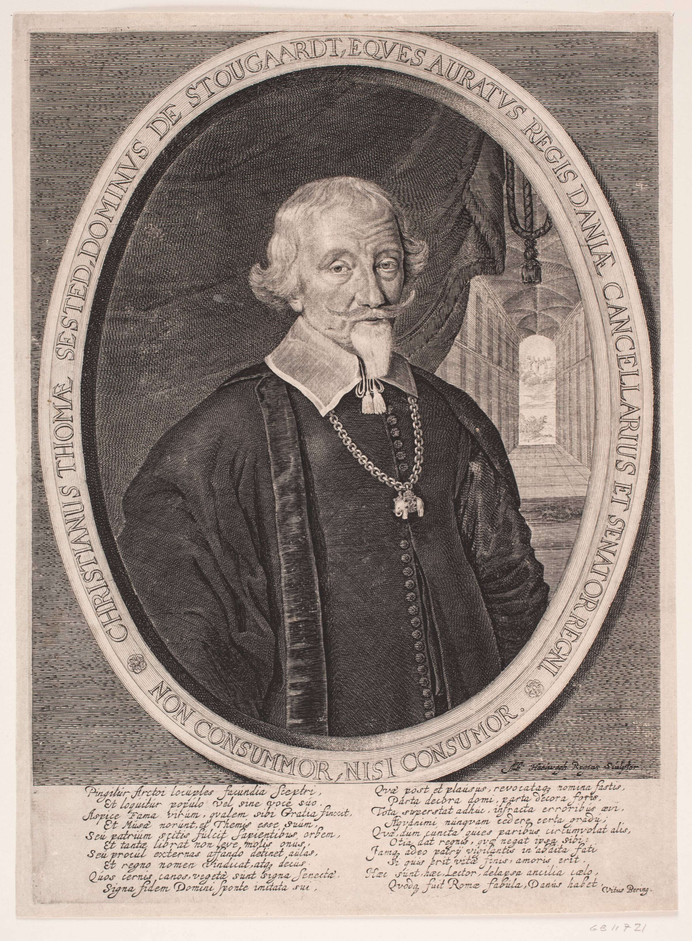 Christen Thomesen Sehested, Albert Haelwegh, 1650-1655