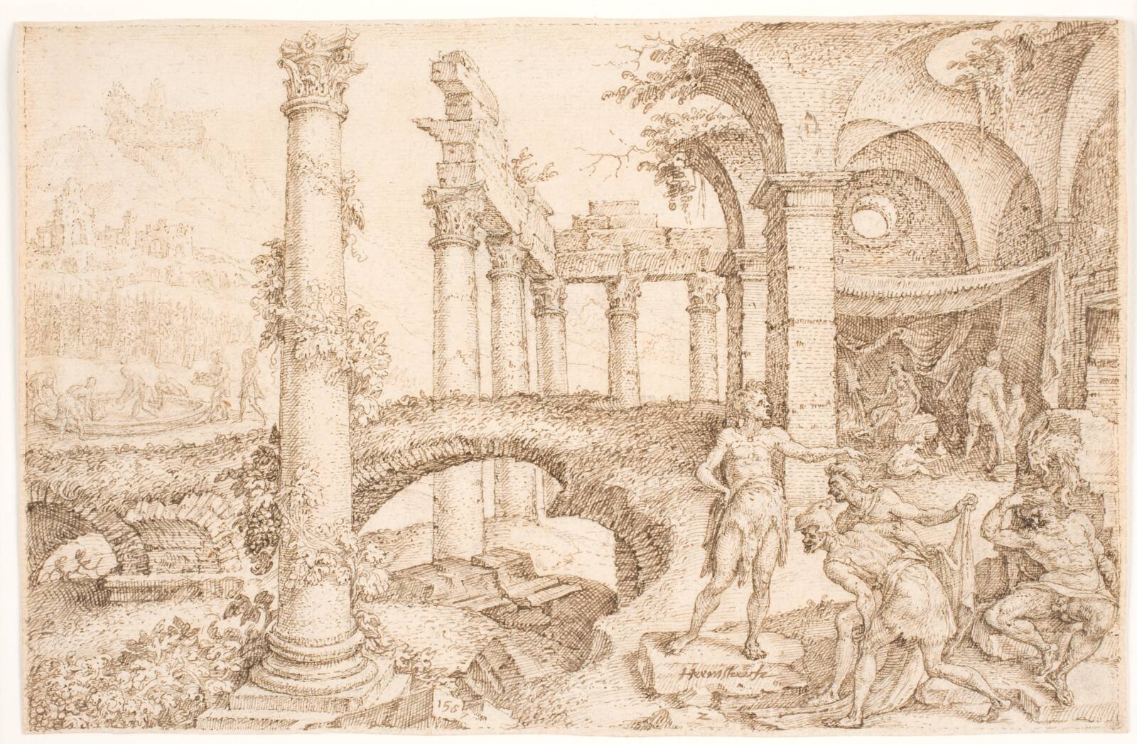 Noa bespottes af Kam, Maarten van Heemskerck, 1567