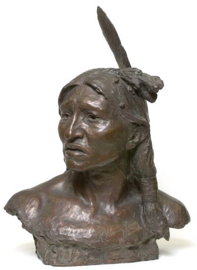 Kicking Bear. Mato Wanartaka. Chef for Sioux-indianerne