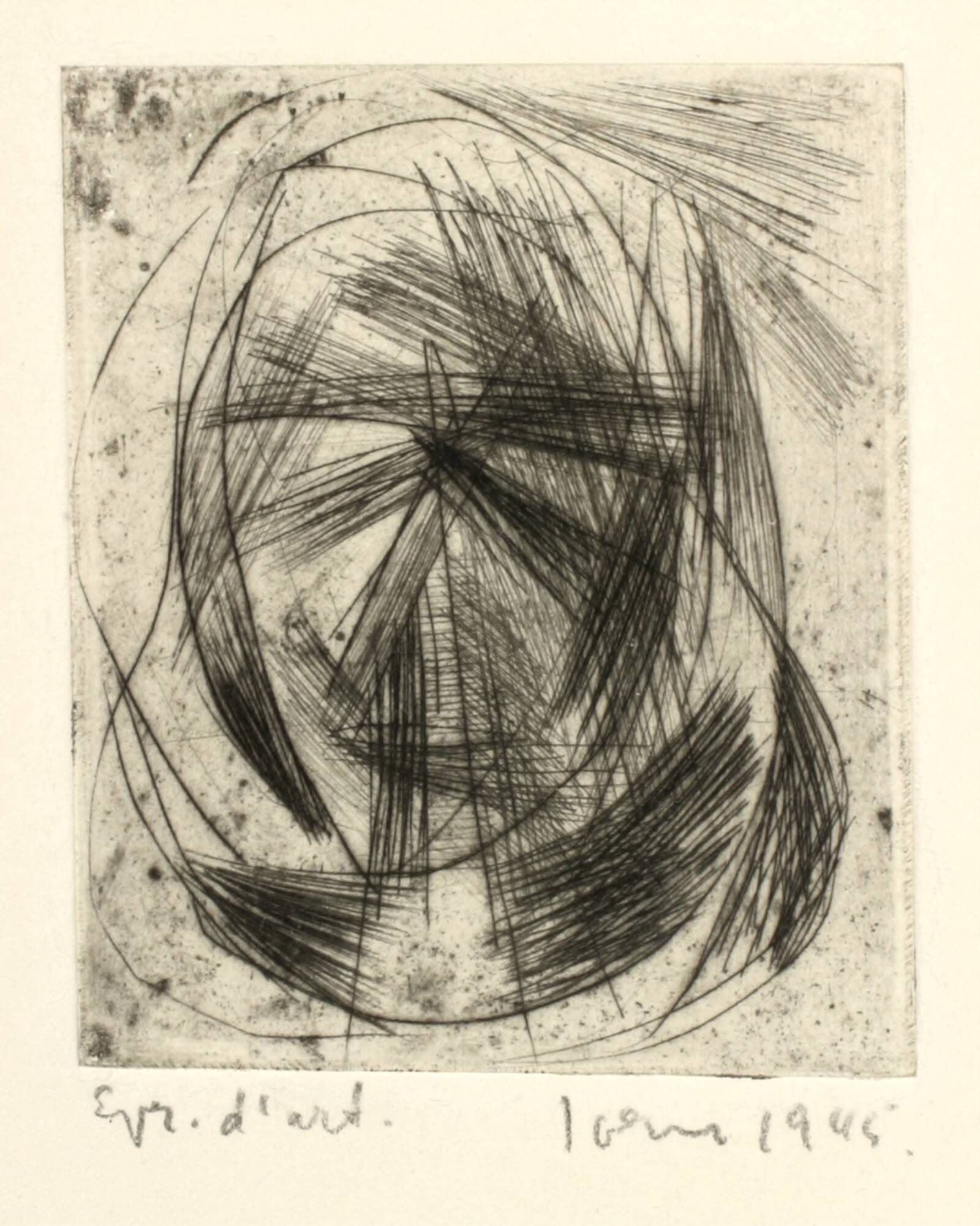 Masque, Asger Jorn, 1945