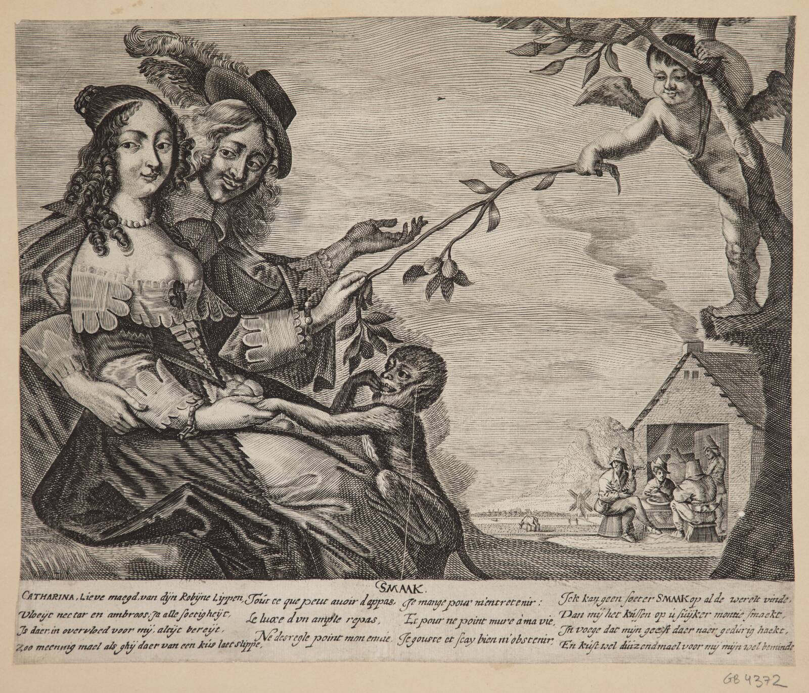 Smagssansen (Smaak), Ubekendt, 1640-1670