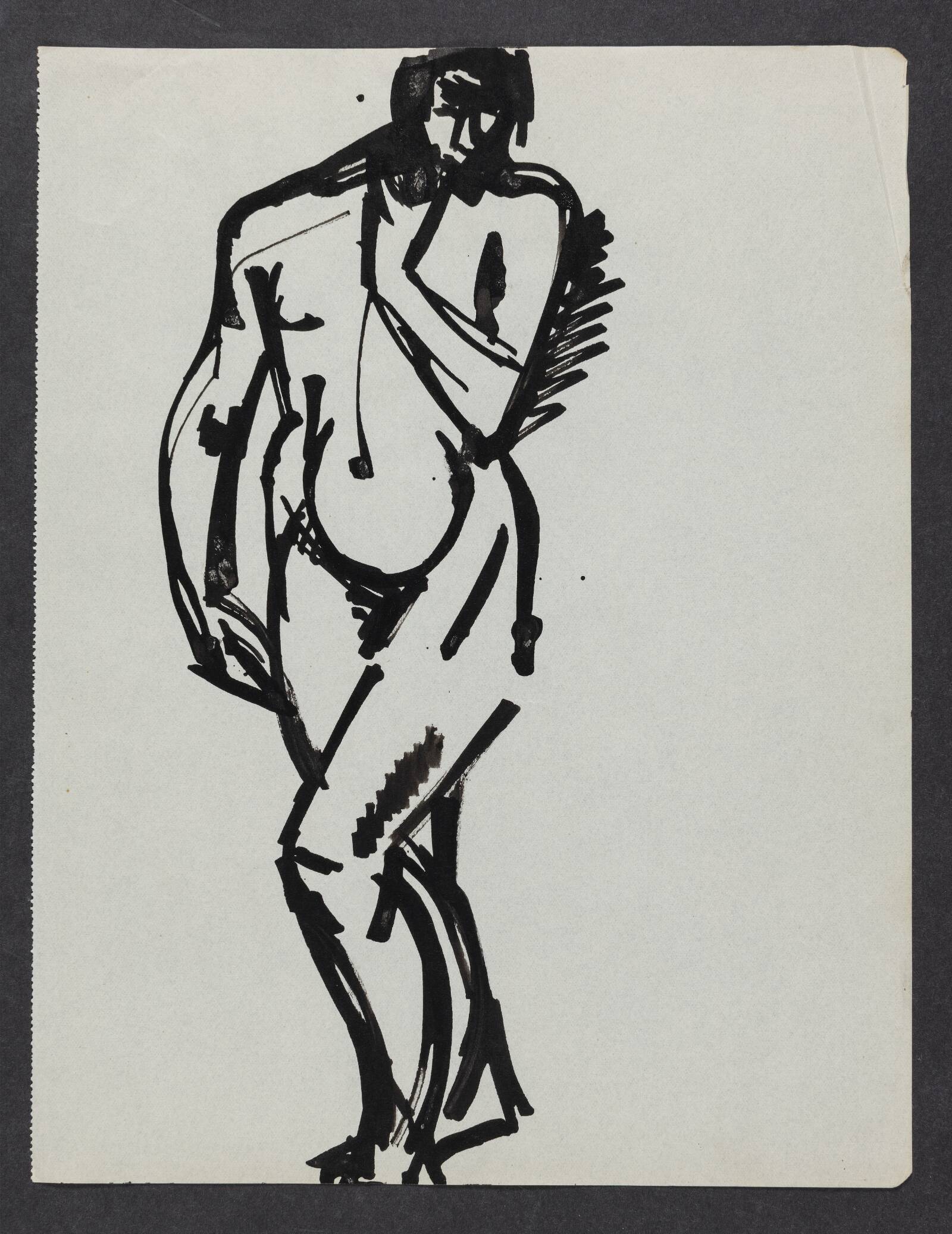 Modelstudie, Astrid Holm, 1876-1937
