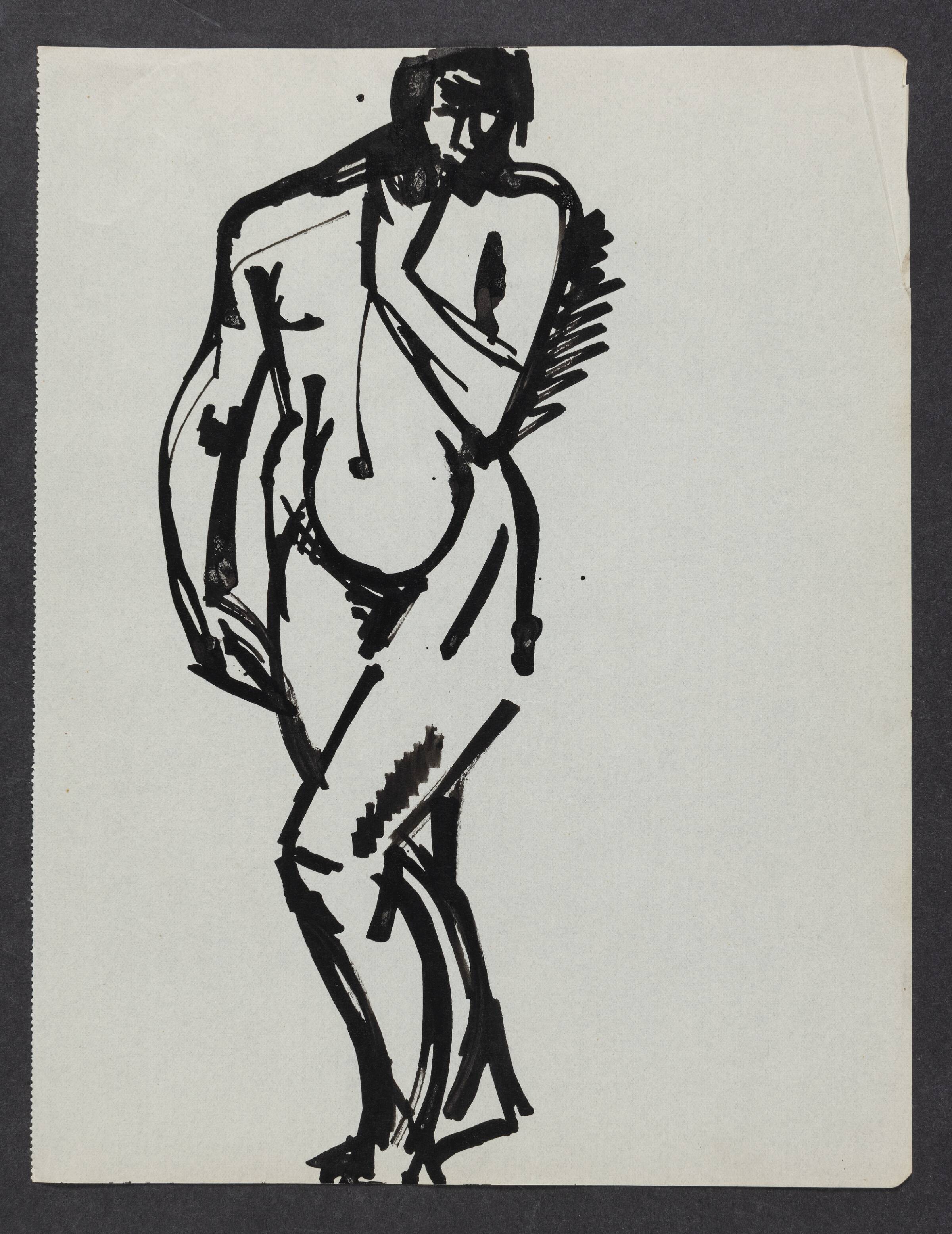 Modelstudie, Astrid Holm, 1876-1937