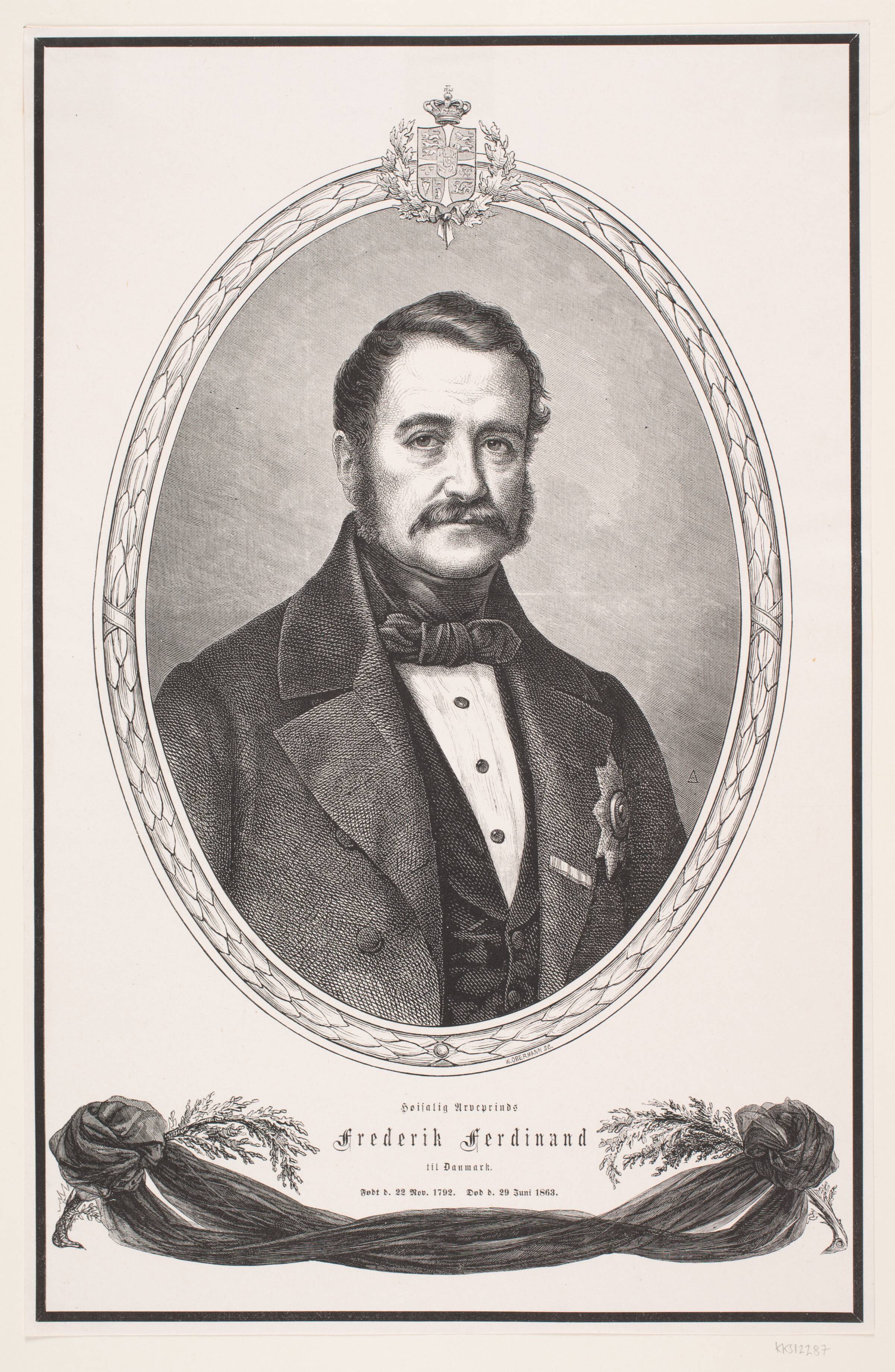 Arveprins Ferdinand, Franz Wilhelm Obermann, 1830-1896