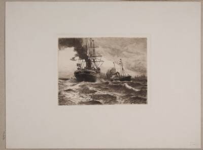 Dampskibe ved Kronborg