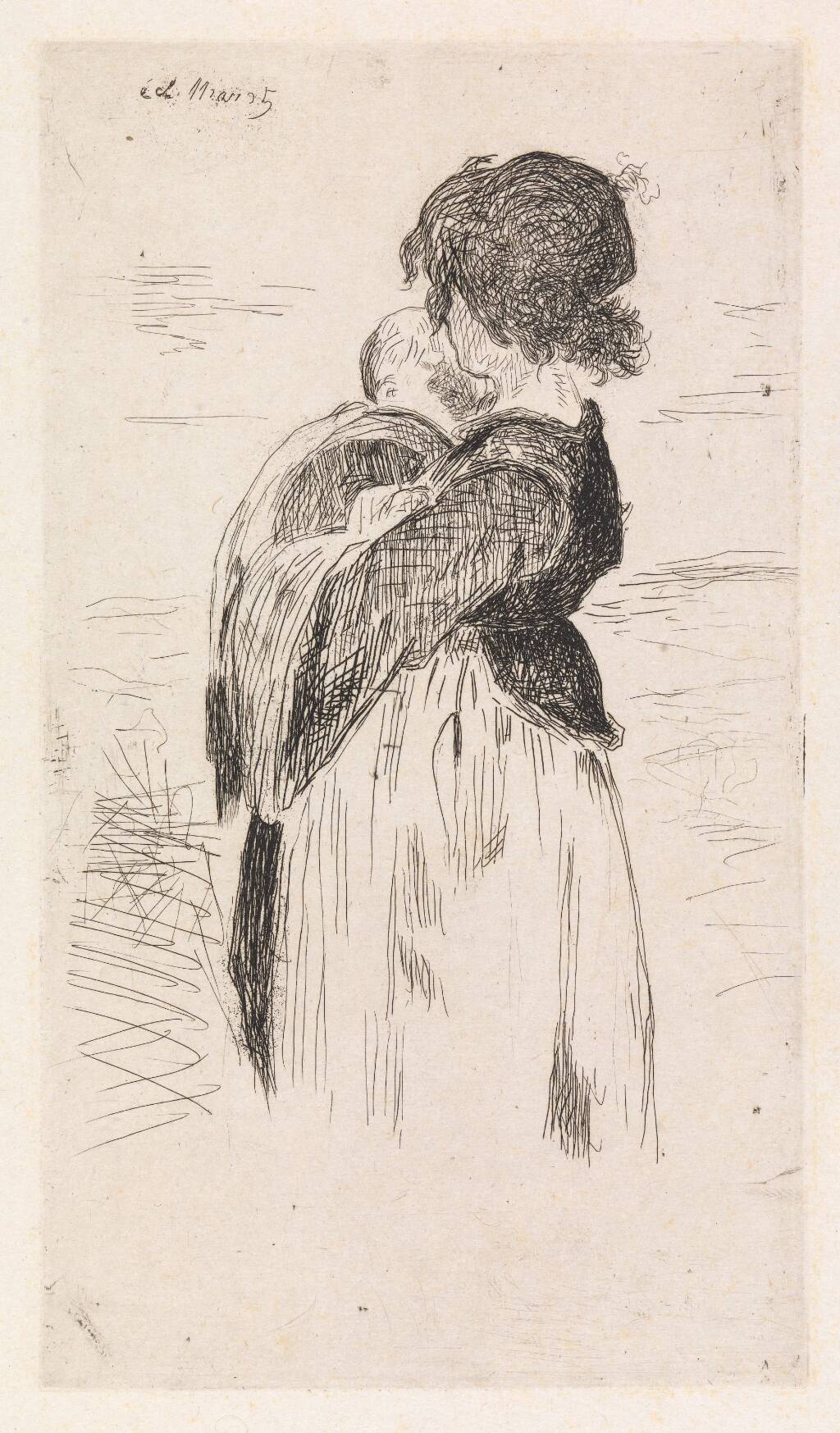 La petite fille, Édouard Manet, 1861-1862