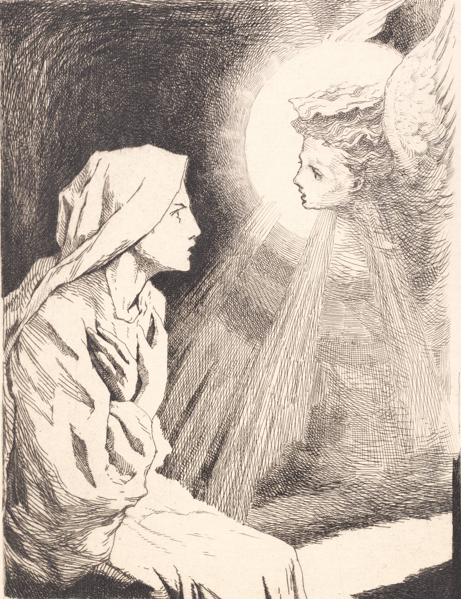 Bebudelsen, Frans Schwartz, 1899