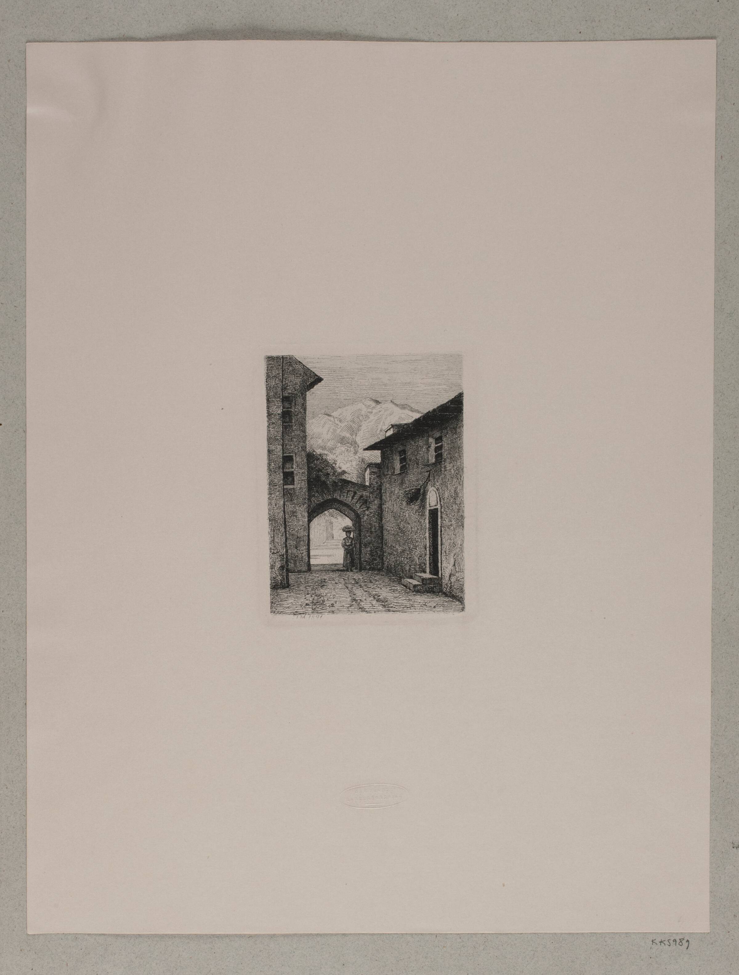 Italiens gadeparti, Josepha Martensen, 1891