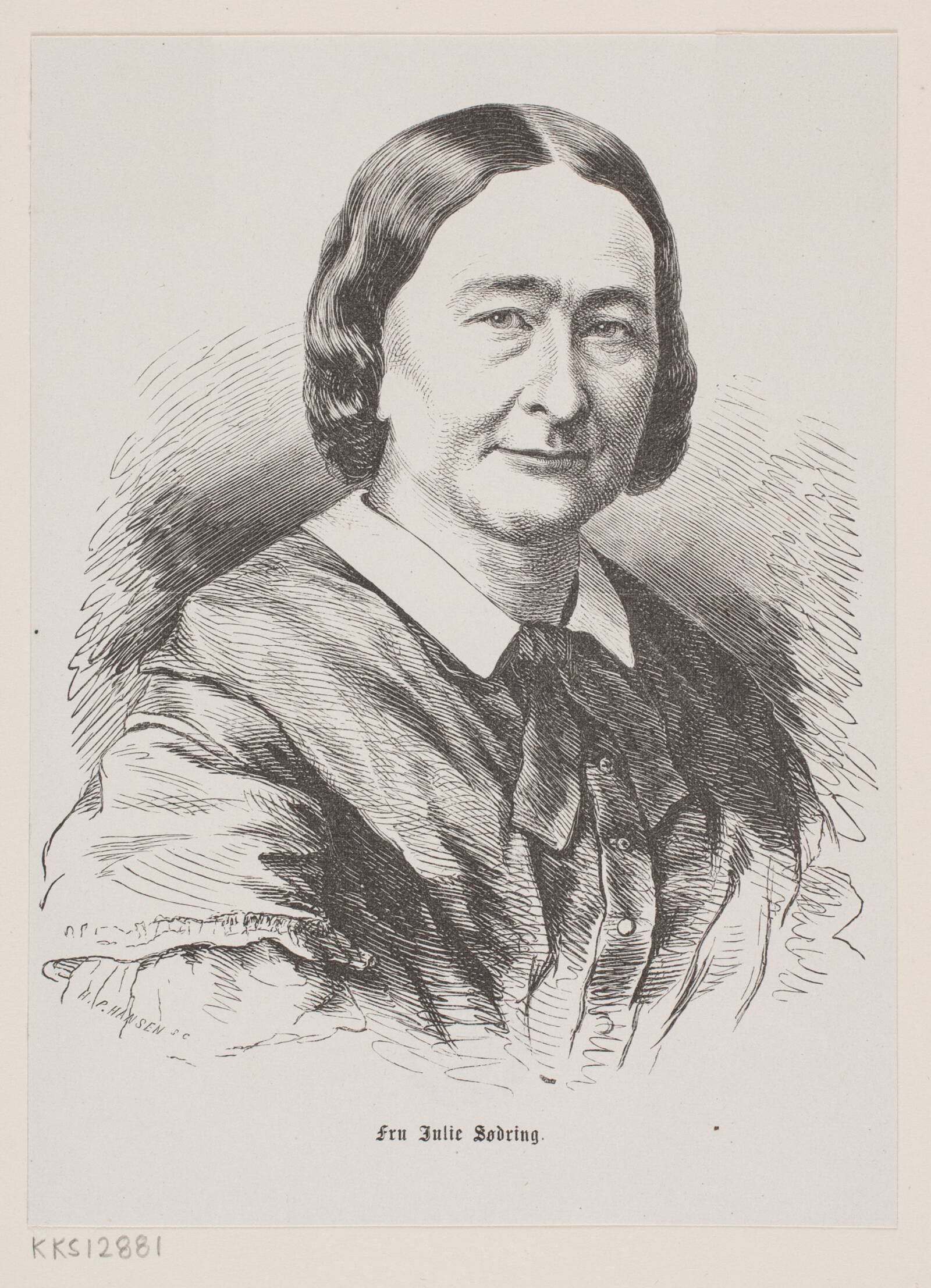 Julie Sødring, H.P. Hansen, 1867