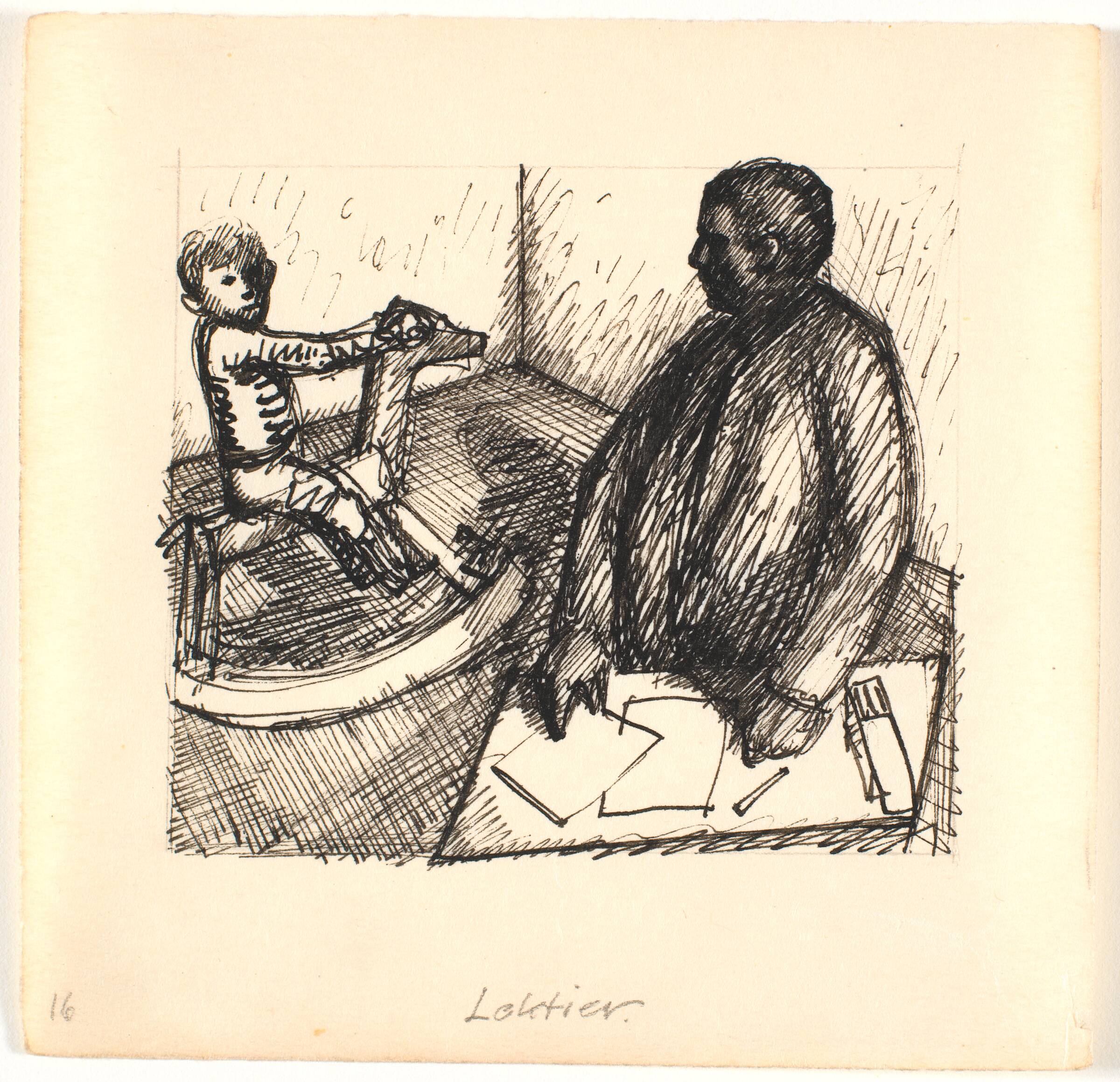 Lektier, Palle Nielsen, 1949