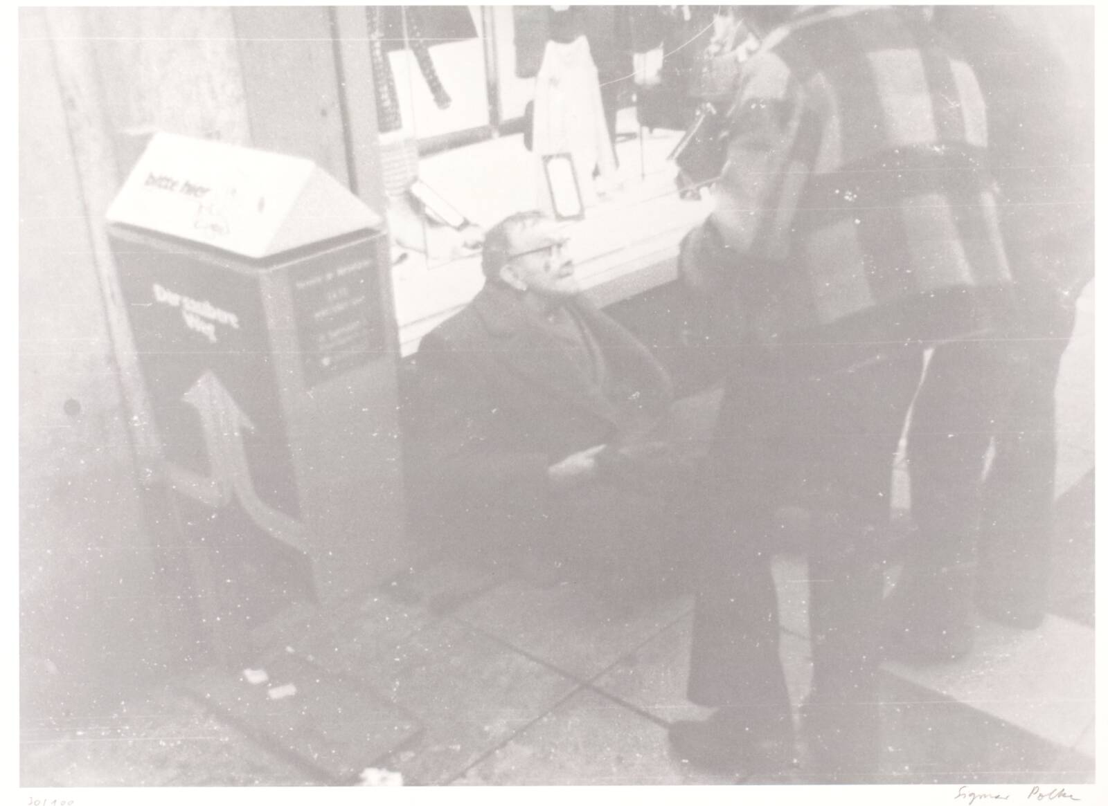 "Kölner Bettler" I, Sigmar Polke, 1972