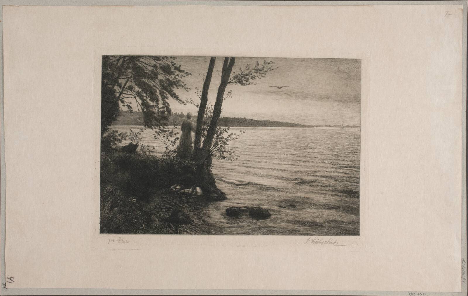 Flyv fugl, flyv, John Lübschitz, 1899