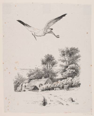 Illustration til Christian Winther, "Chresten og Lene"