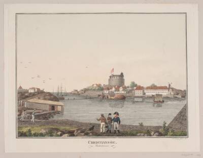 Christiansø. Sydhavnen