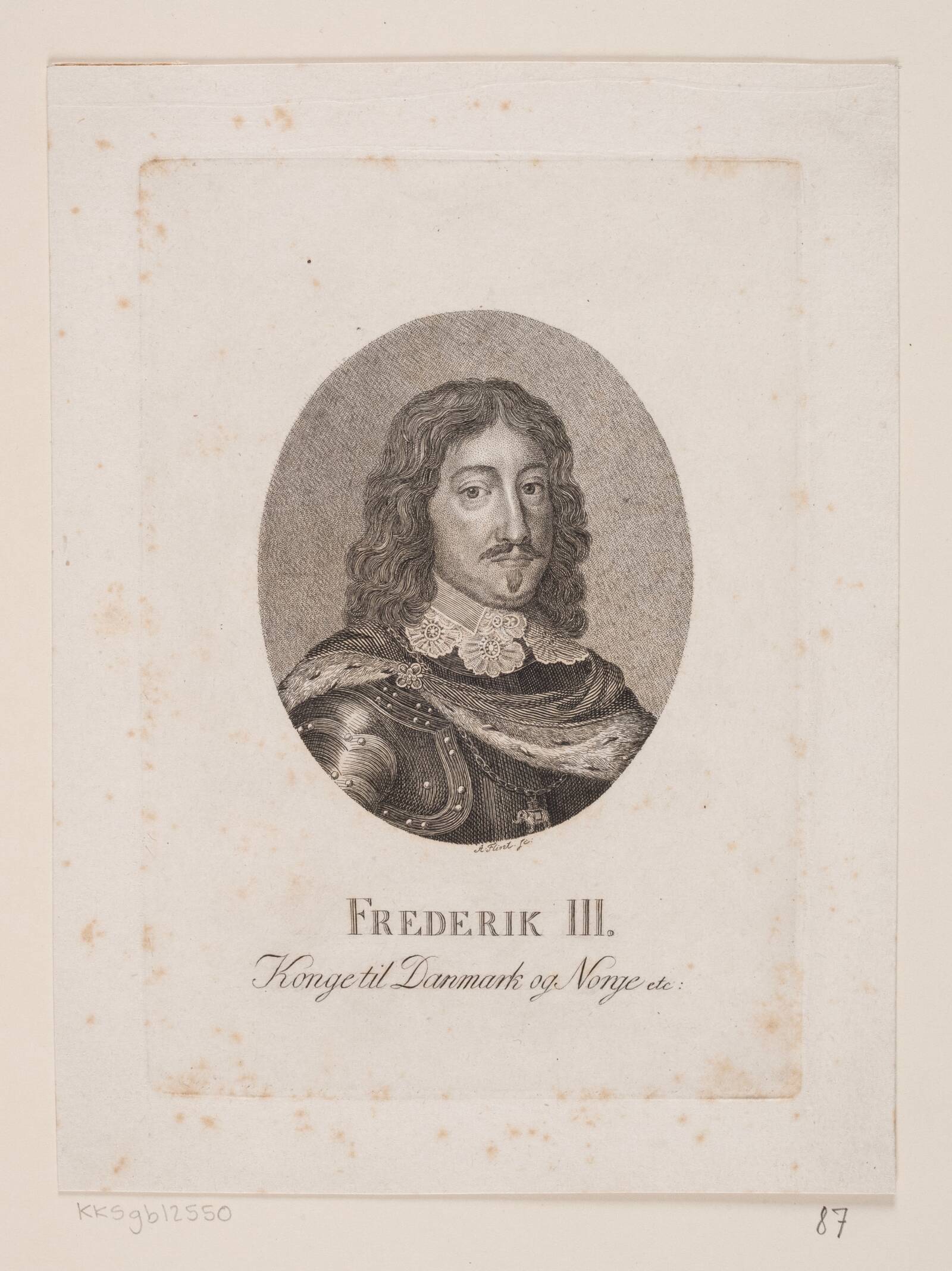 Frederik III, Andreas Flint, 1767-1824