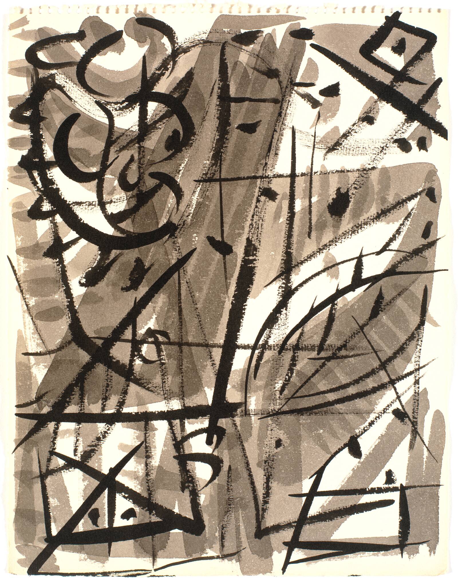 Figuration, Richard Mortensen, 1945-1948