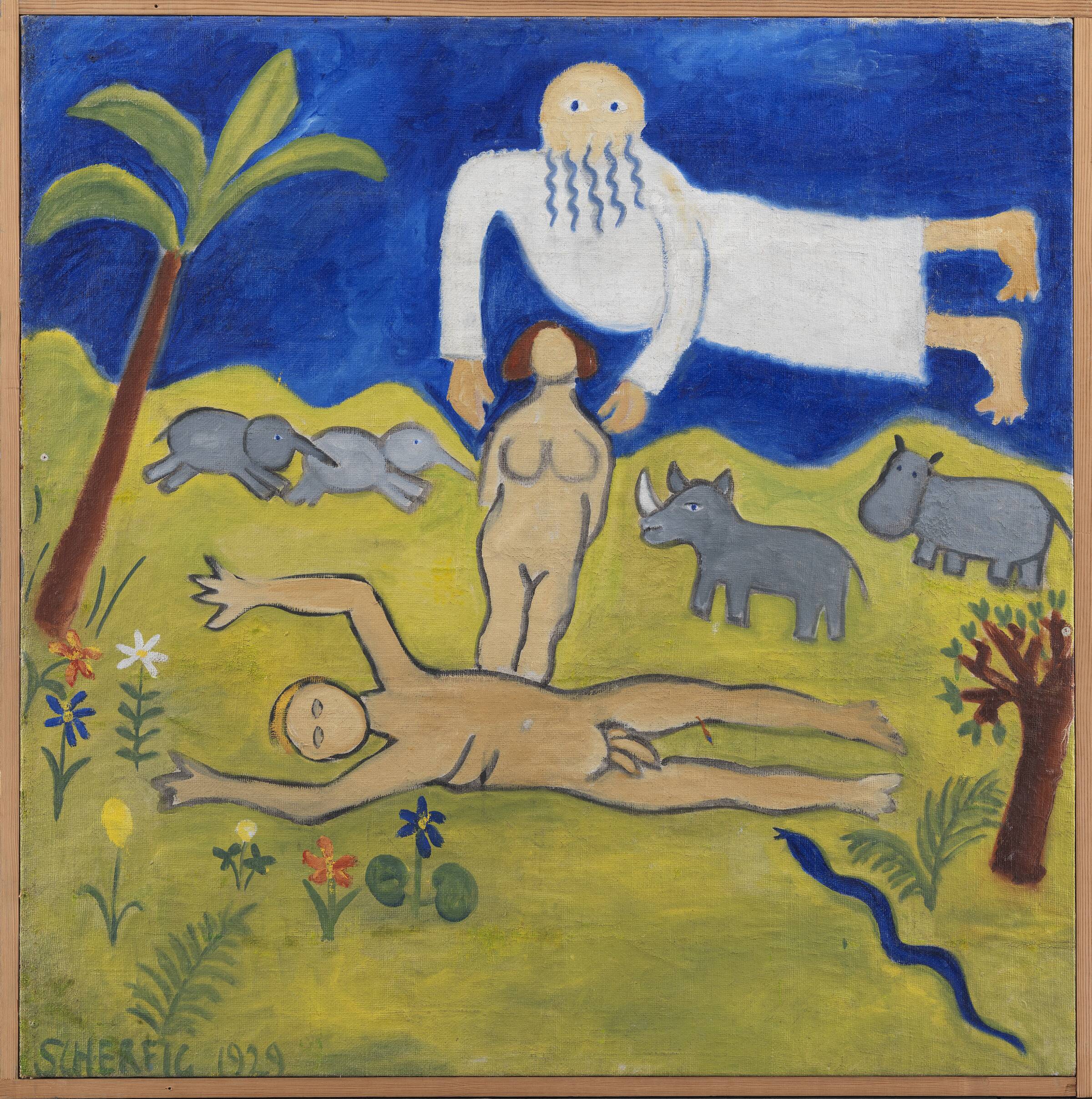Evas skabelse, Hans Scherfig, 1929
