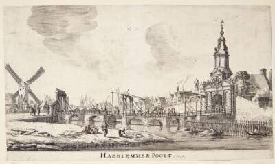 Haarlem-porten i Amsterdam