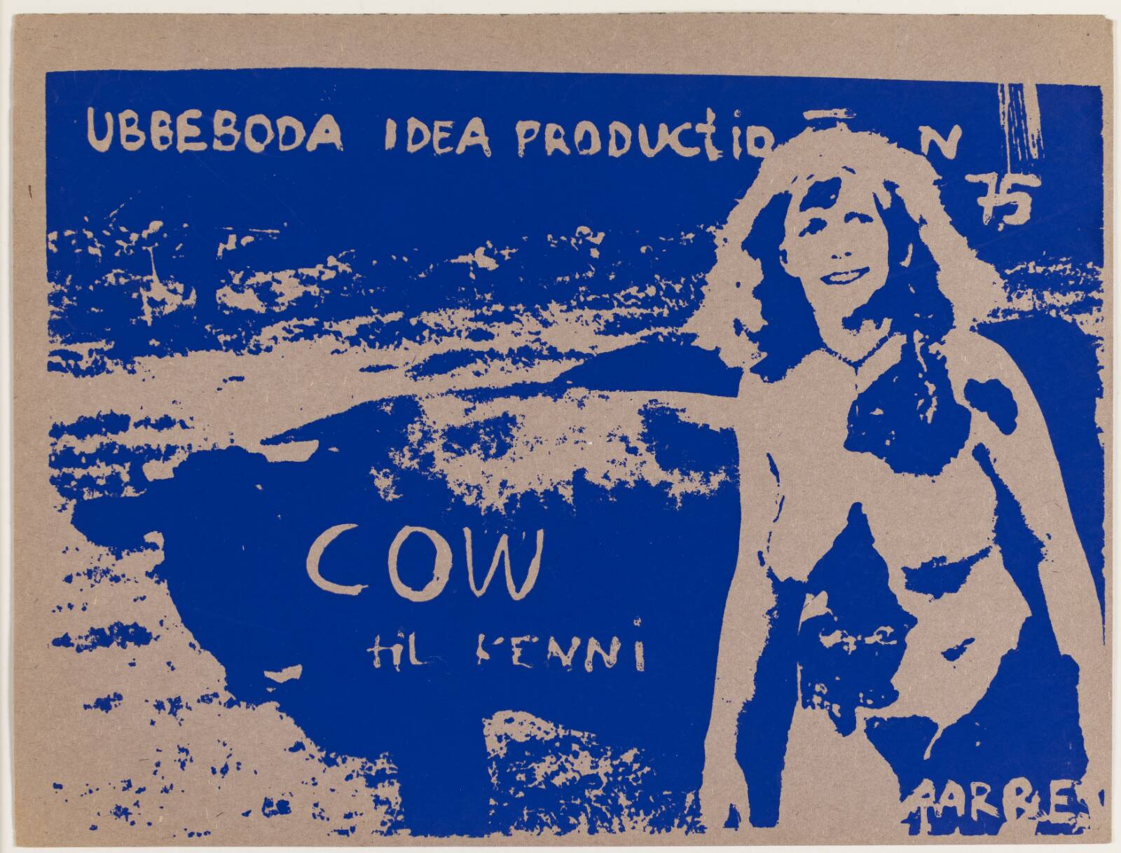 Cow Performance, Mette Aarre, 1975