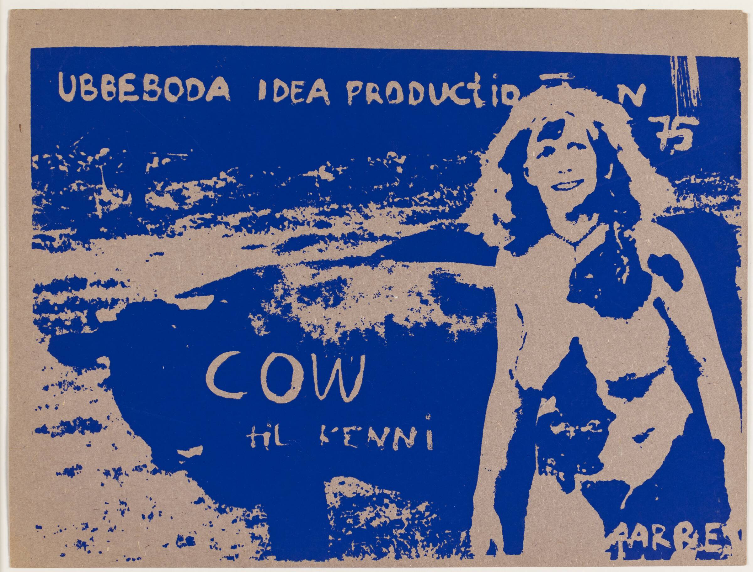 Cow Performance, Mette Aarre, 1975