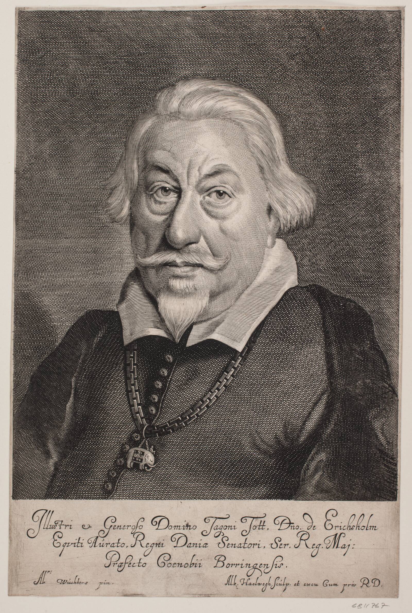 Tage Thott, Albert Haelwegh, 1655-1659