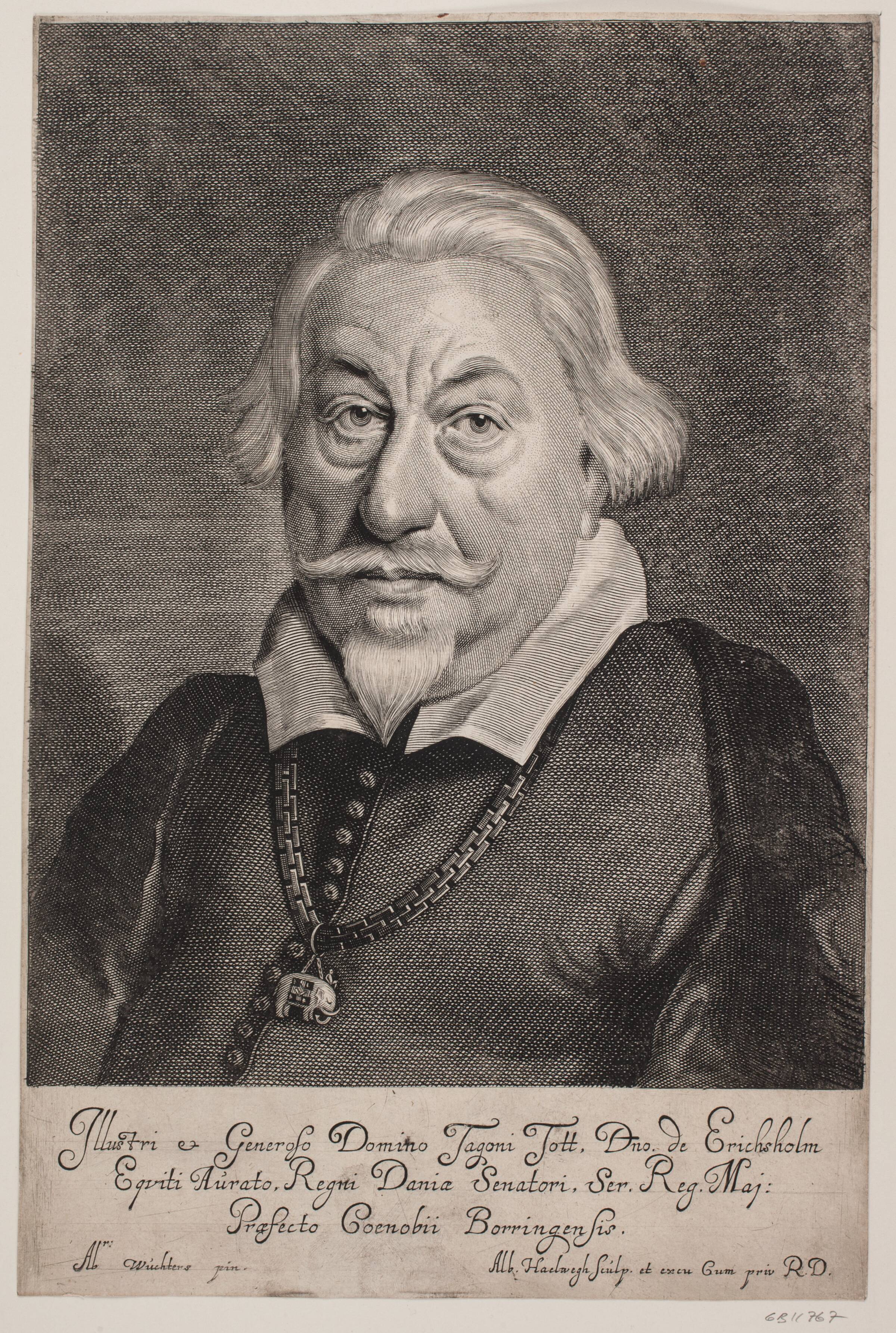 Tage Thott, Albert Haelwegh, 1655-1659