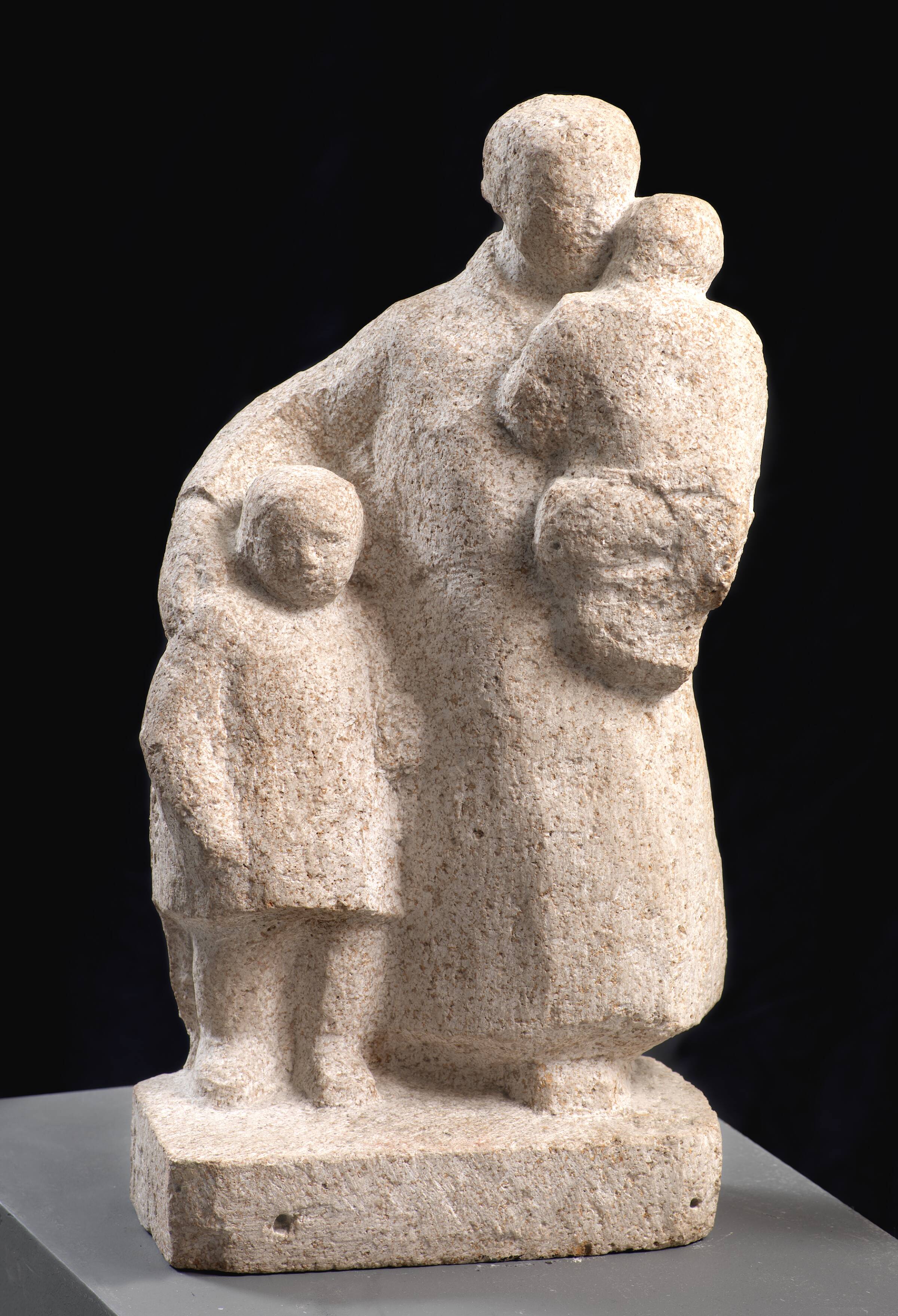 Moder med børn, Astrid Noack, 1932
