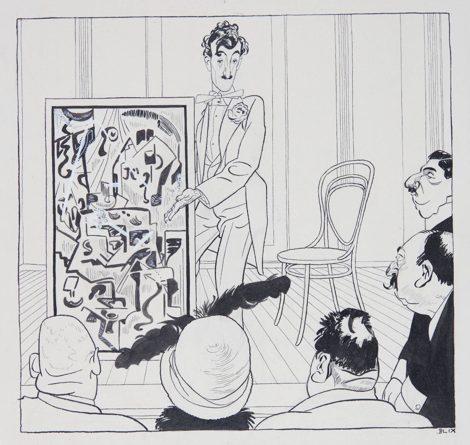 Protestkundgebung, Ragnvald Blix, 1913-1917