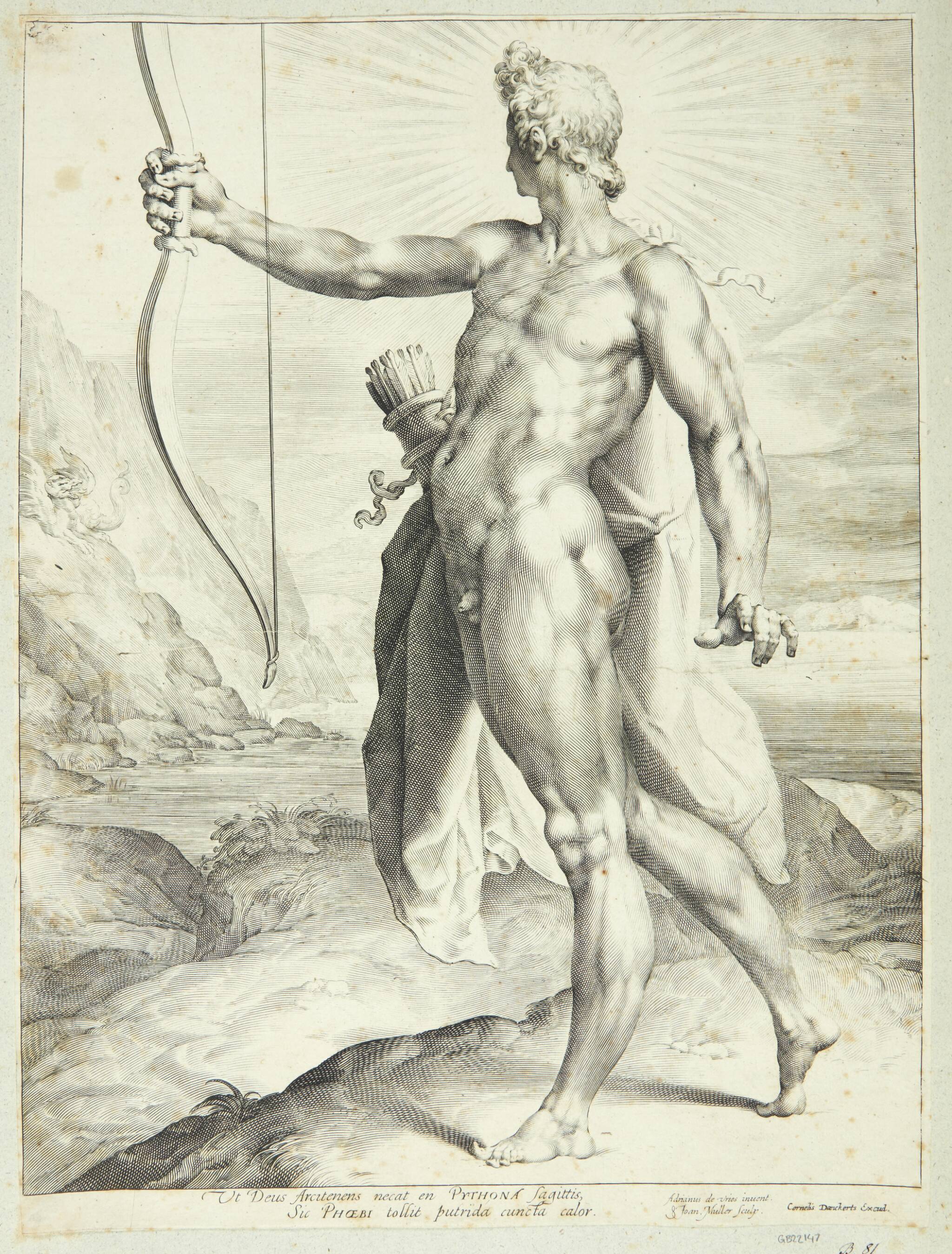 Apollon dræber Python