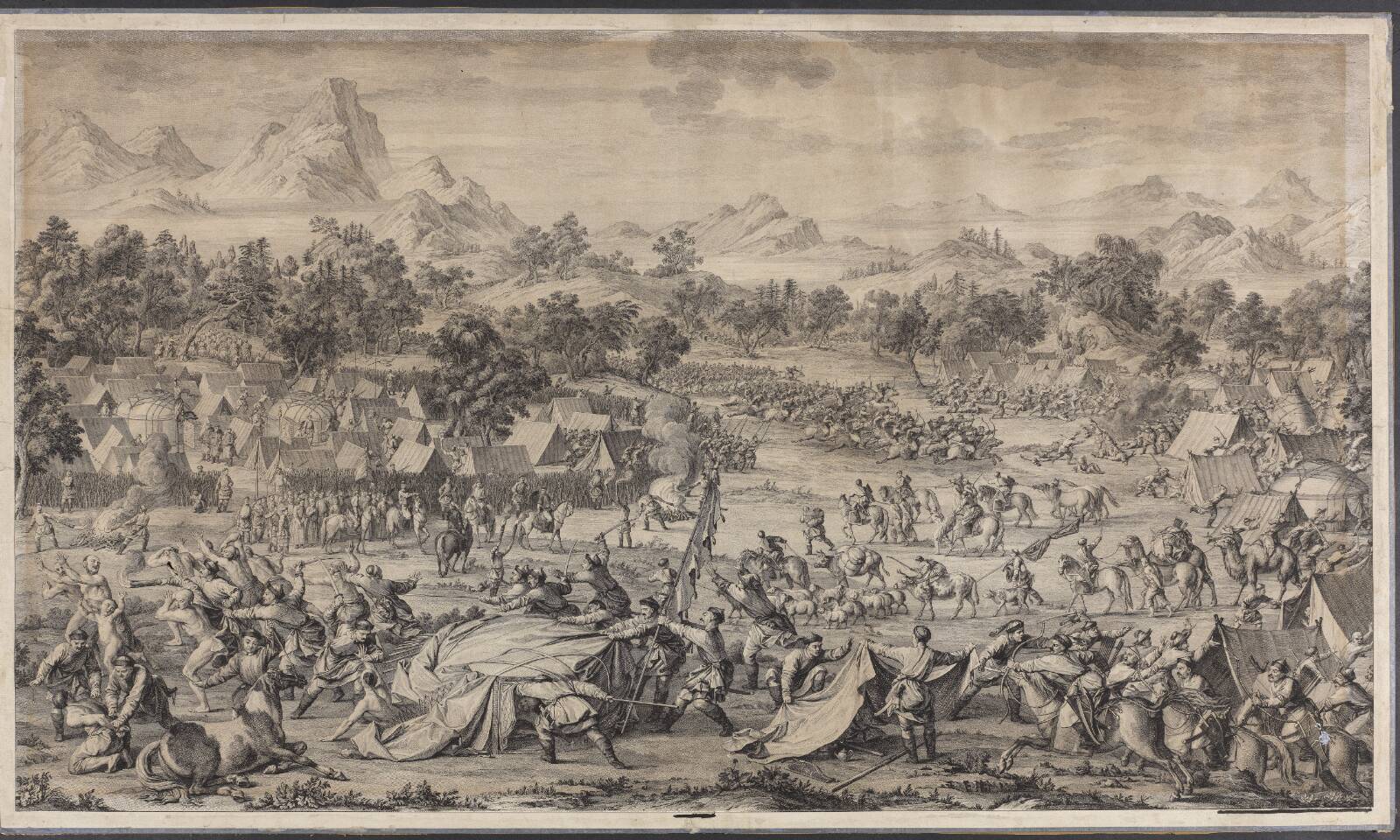 Kampen om Oroi-jalatu, Jacques Philippe Le Bas, 1770