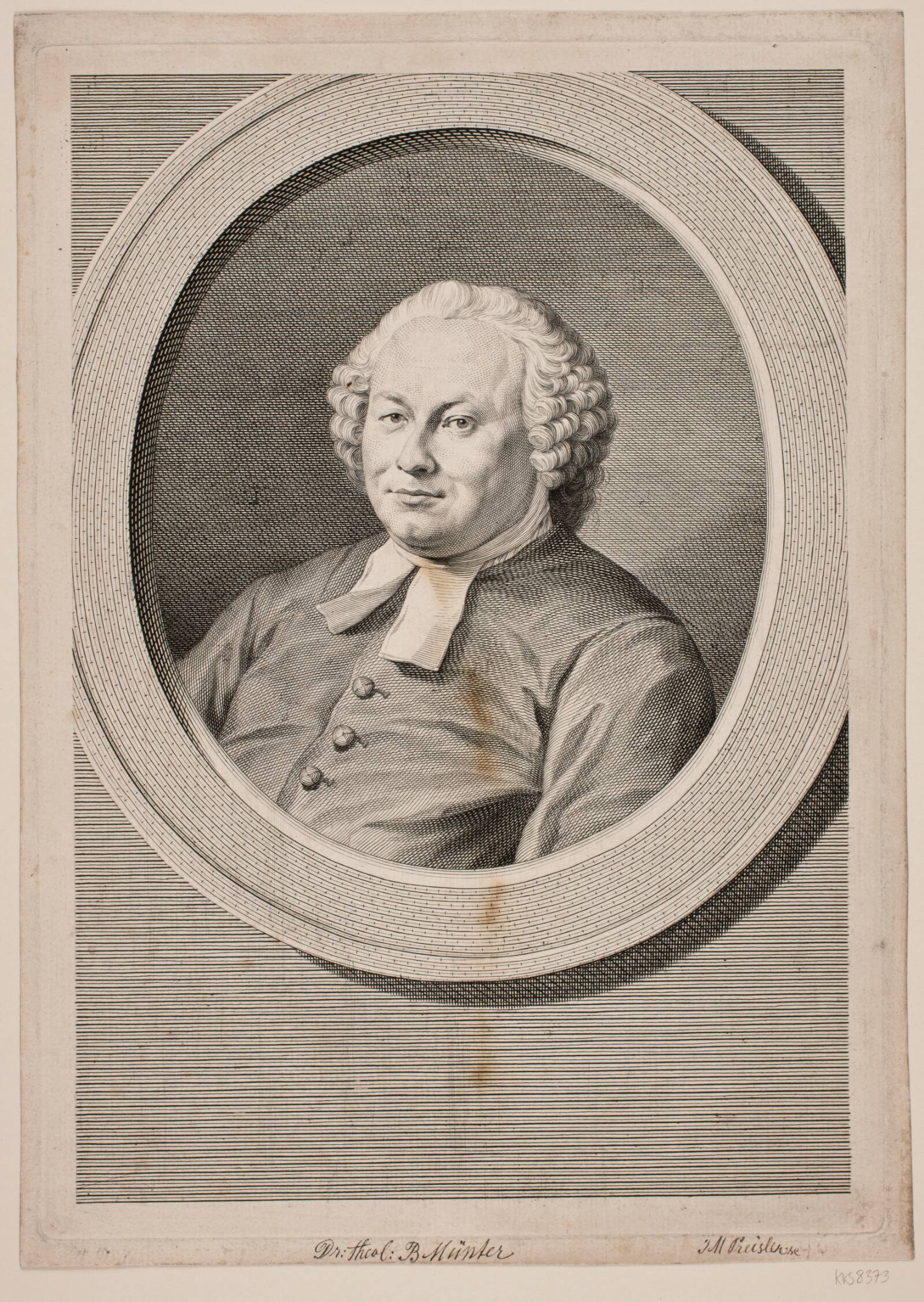 Balthasar Münter, J.M. Preisler, 1775