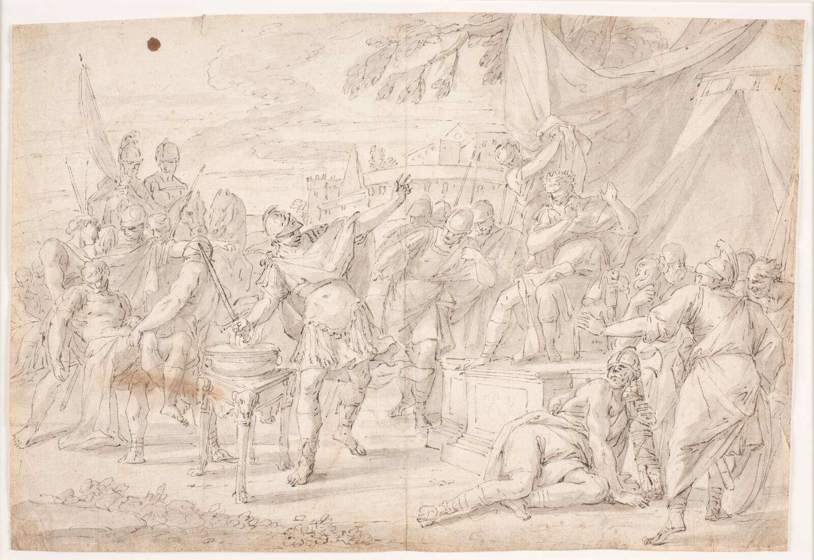 Mucius Scaevola, Hendrik Krock, 1671-1738