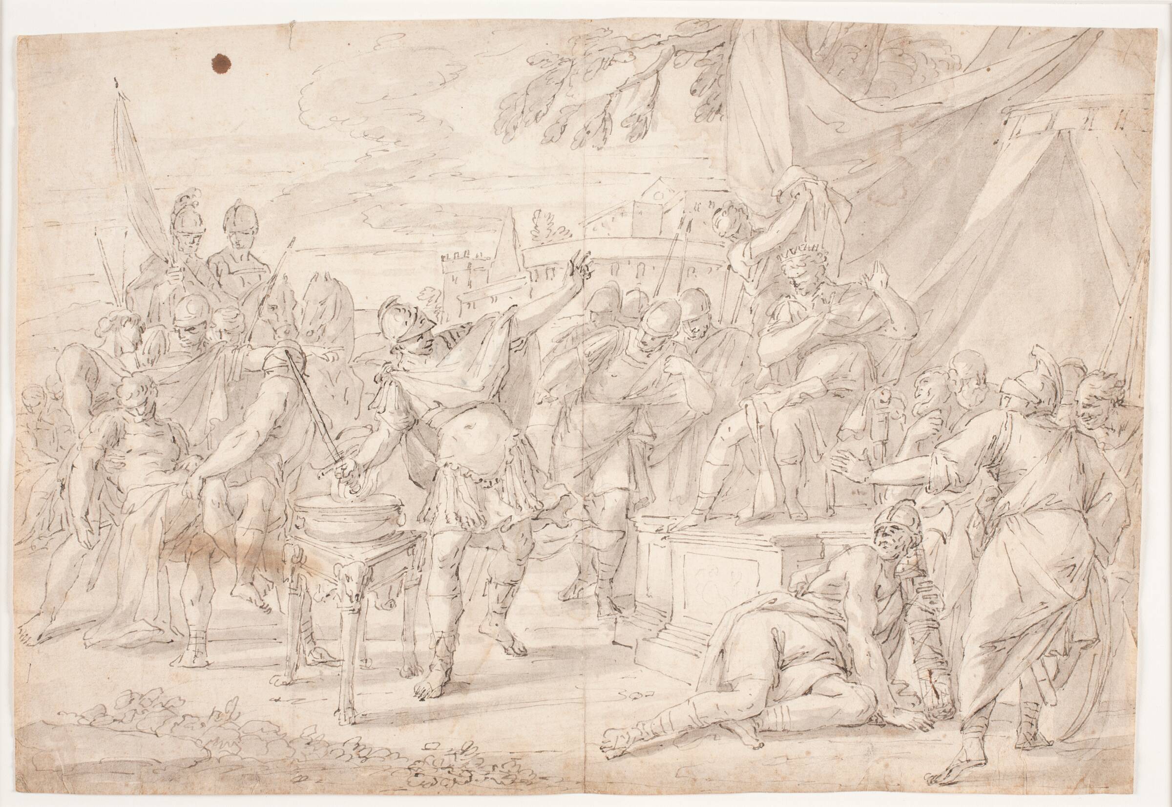 Mucius Scaevola, Hendrik Krock, 1671-1738
