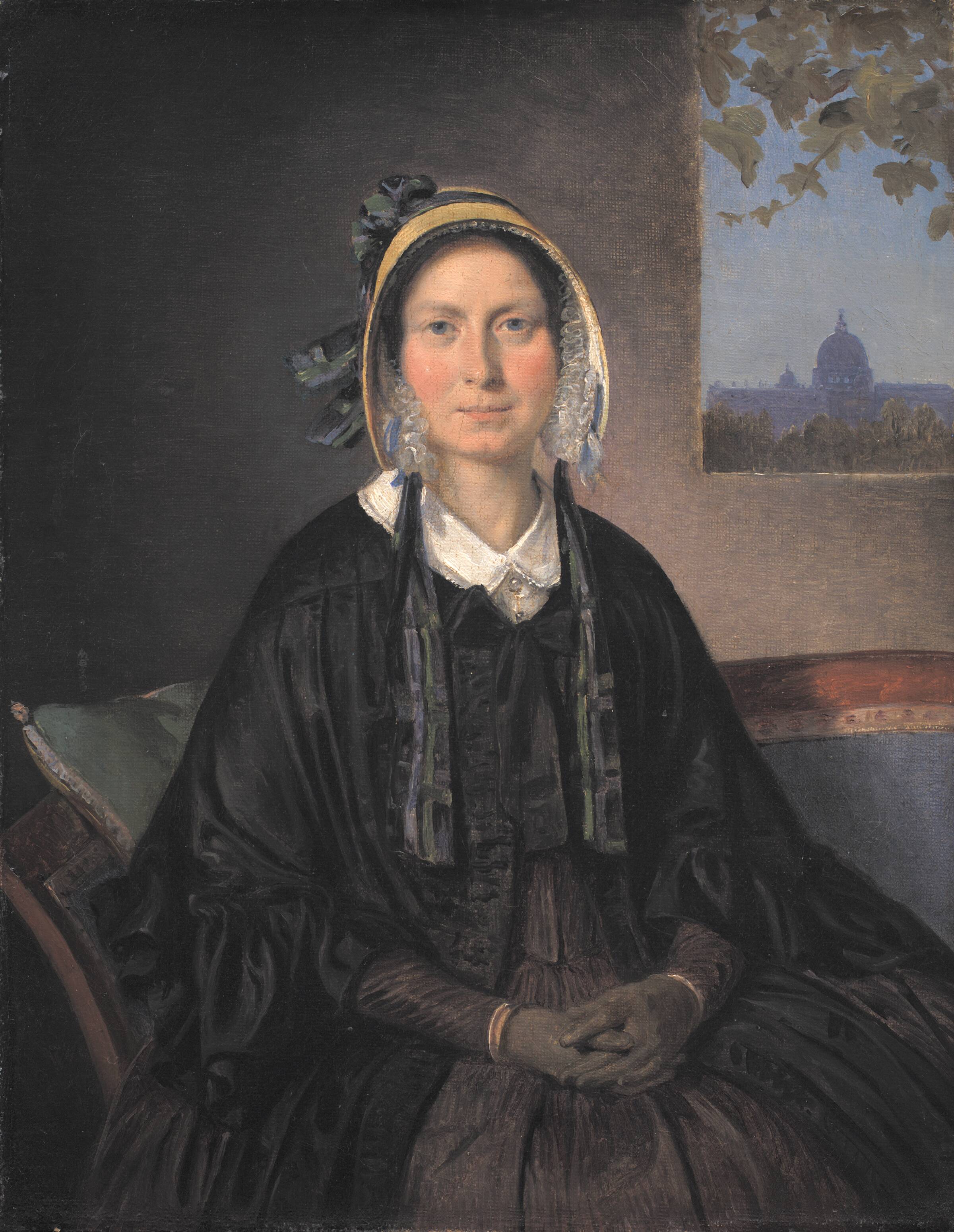 Frederikke Raffenberg, f. Hagerup, Wilhelm Marstrand, 1846