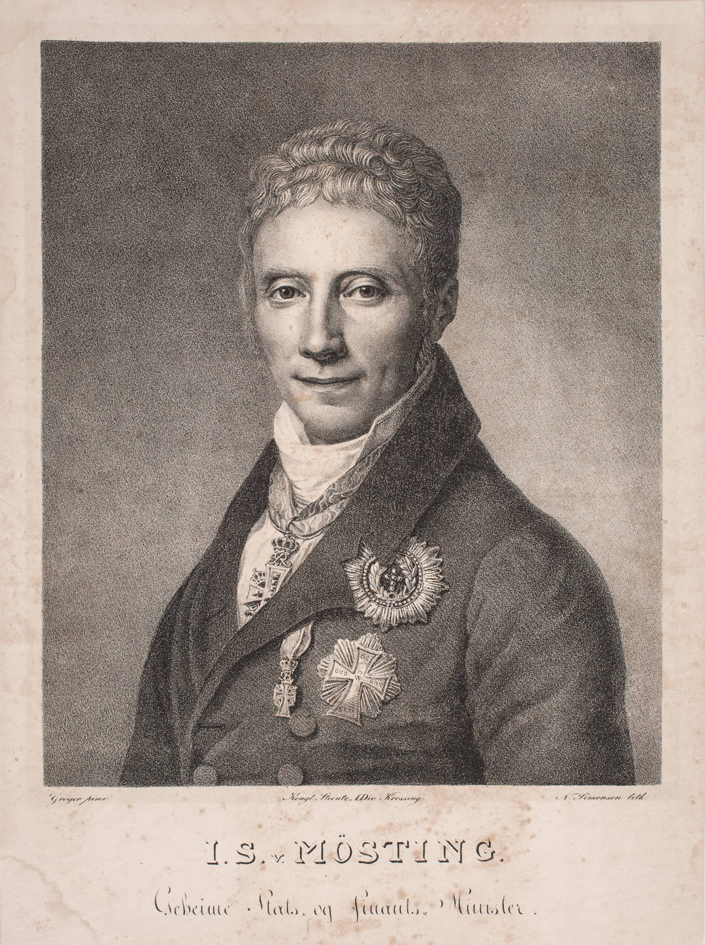 J. S. Møsting, Niels Simonsen, 1827