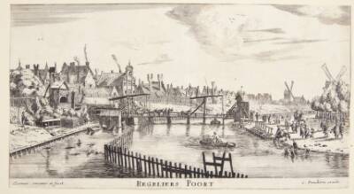 Den anden Reguliers-port i Amsterdam