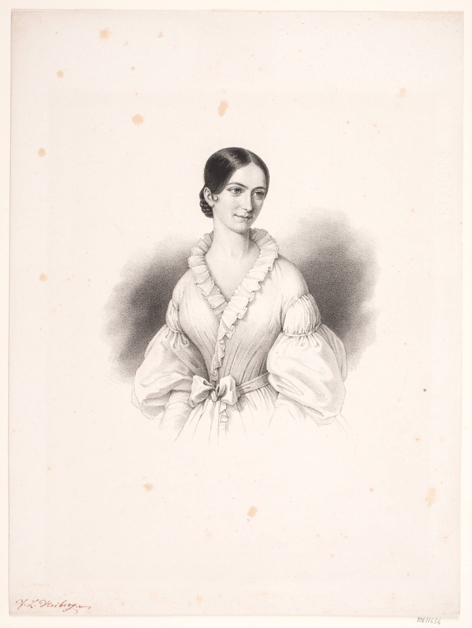 Johanne Luise Heiberg, Ubekendt, 1837-1874