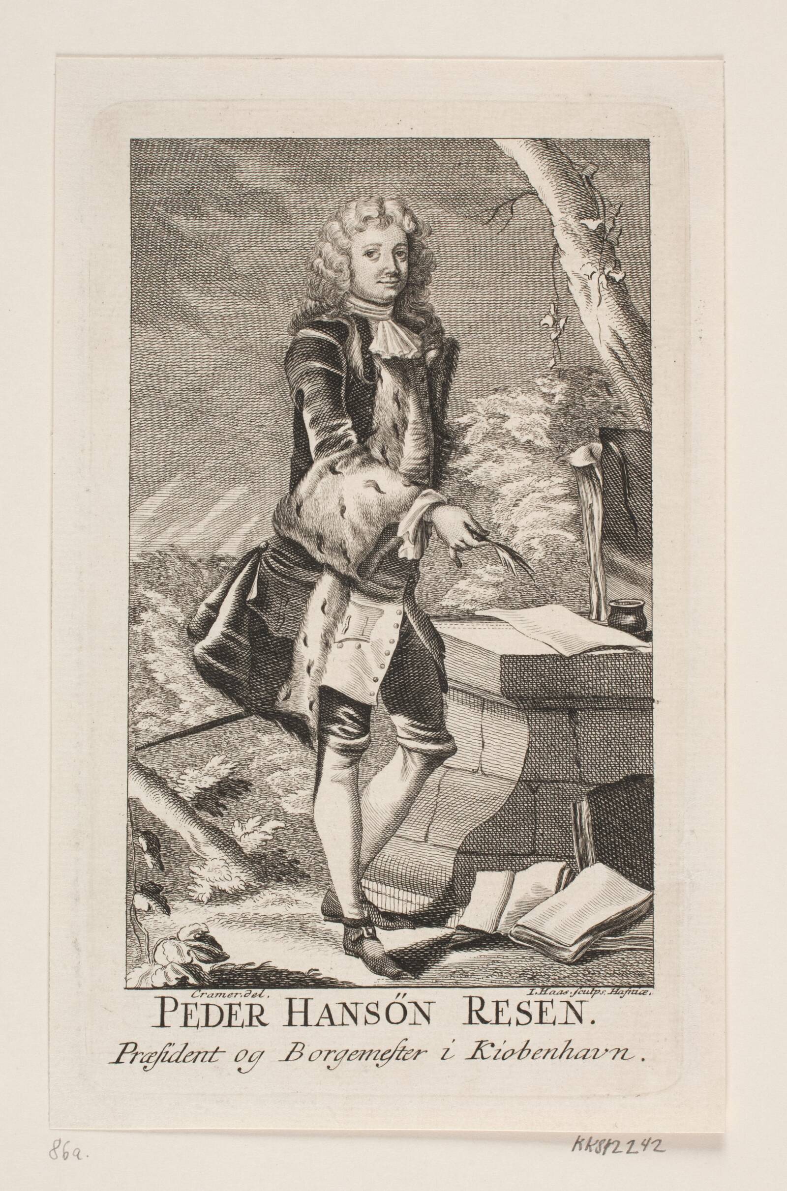 Peder Hansen Resen, Jonas Haas, 1753-1754