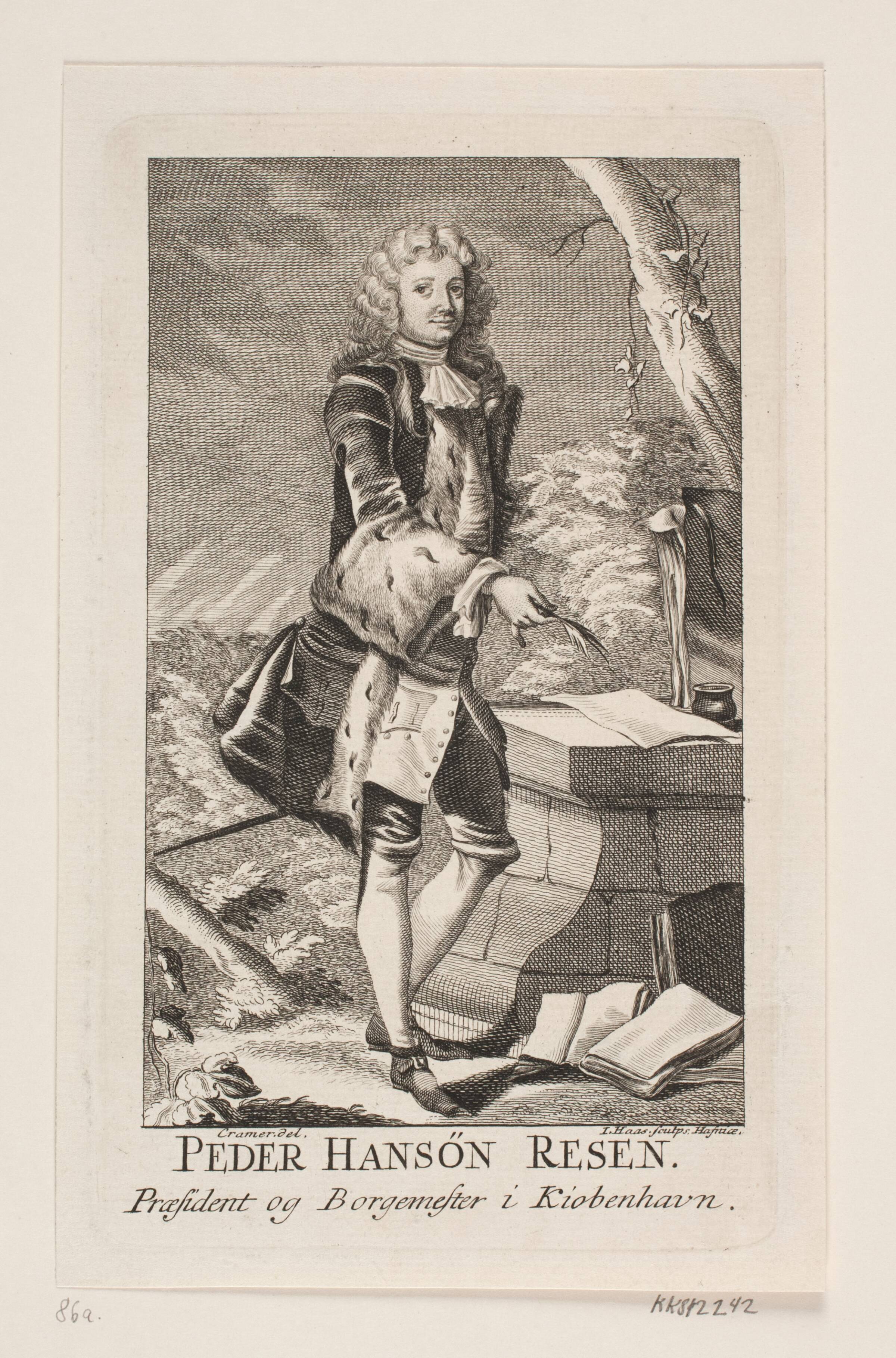 Peder Hansen Resen, Jonas Haas, 1753-1754