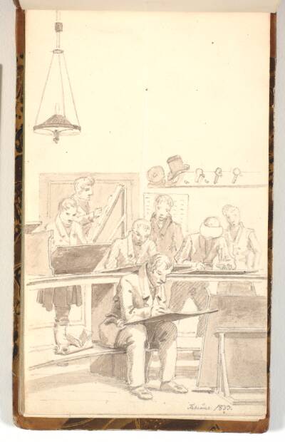 Kunstnere, der tegner