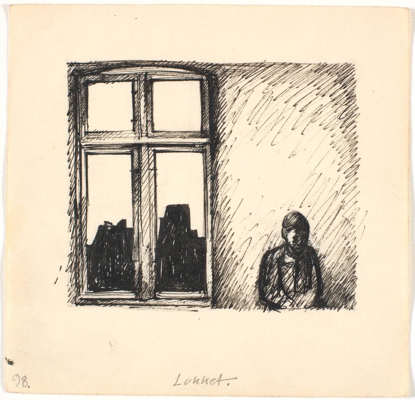 Lukket, Palle Nielsen, 1949