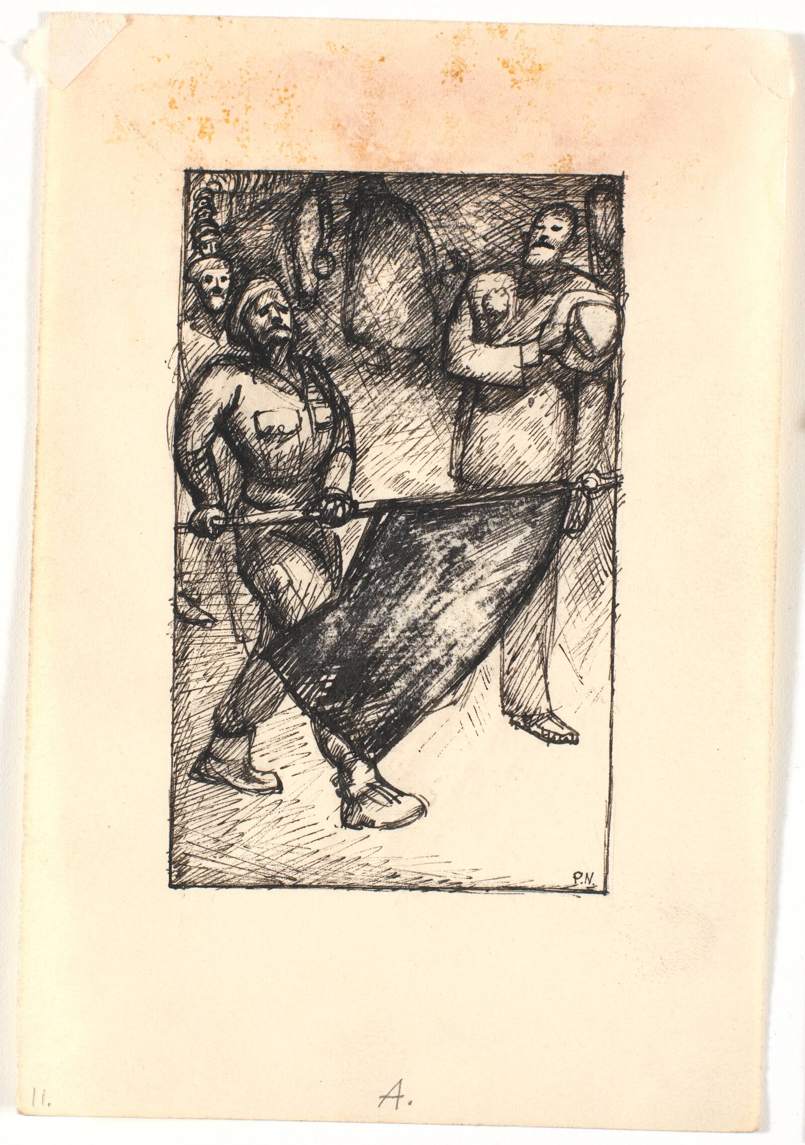 A, Palle Nielsen, 1949-1950