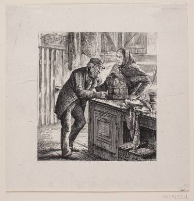 Illustration til Hother Tolderlunds "kommissionæren"