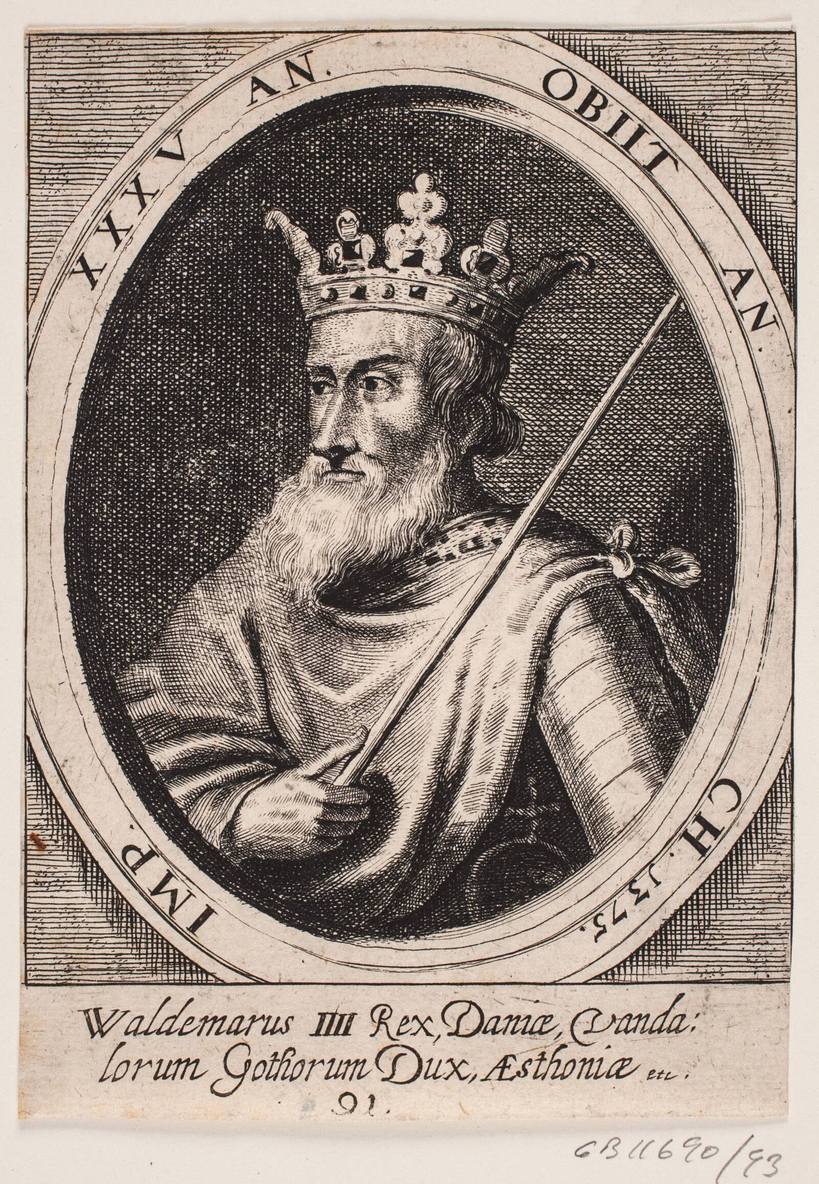 Valdemar Atterdag, Ubekendt, 1646