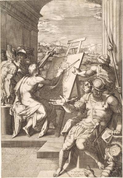 Allegori over malerkunsten (Pittura)