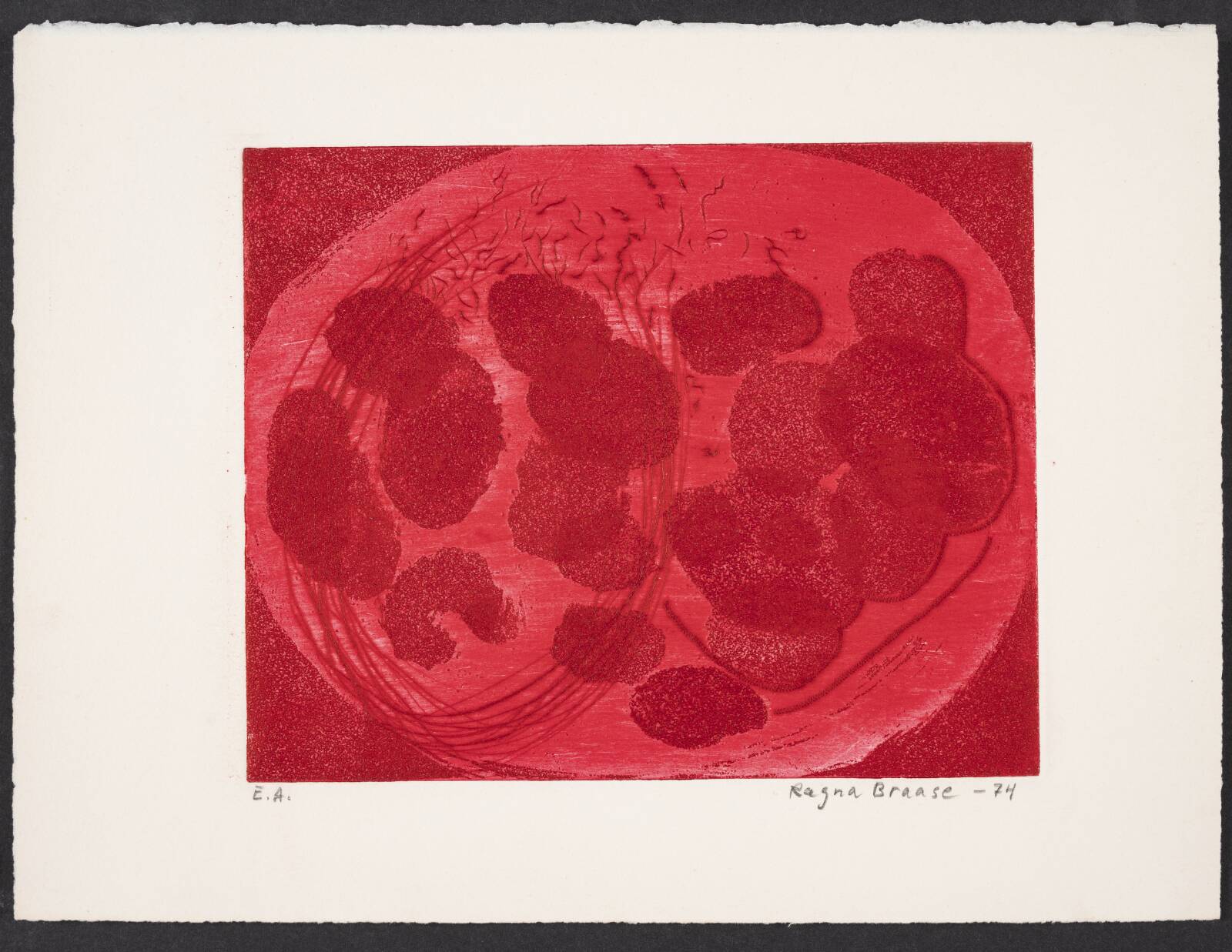 Uden titel, Ragna Braase, 1974