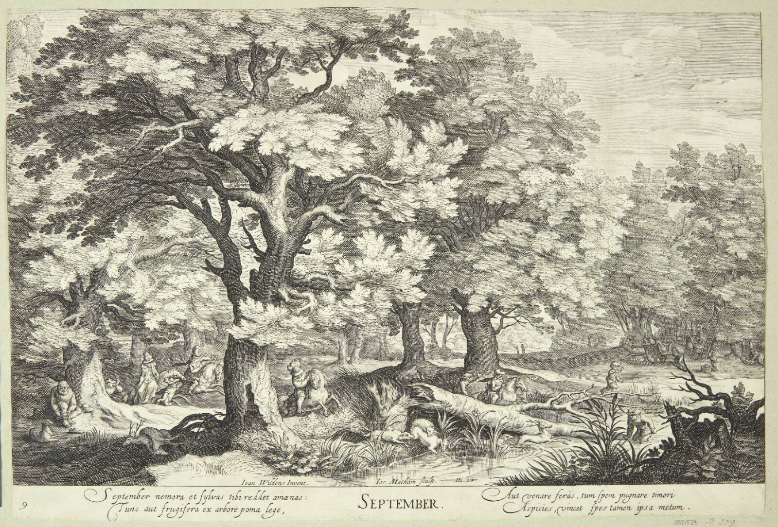 September, Jacob Matham, 1614
